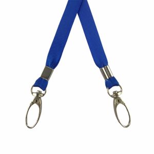 Dây đeo bảng tên móc xoay lụa MT 1cm