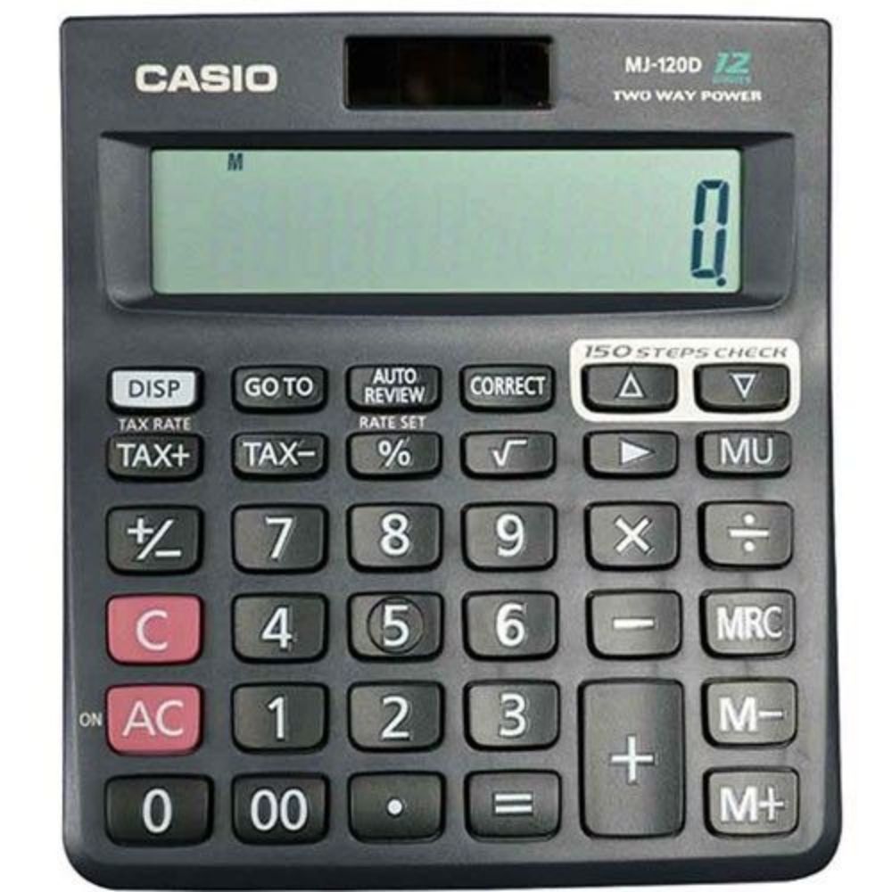 Máy tính Casio 12 số MJ 120D PLUS