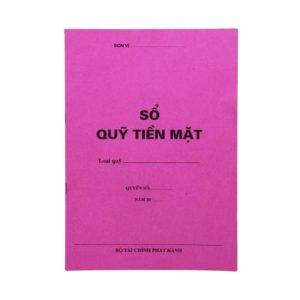 Sổ quỹ tiền mặt