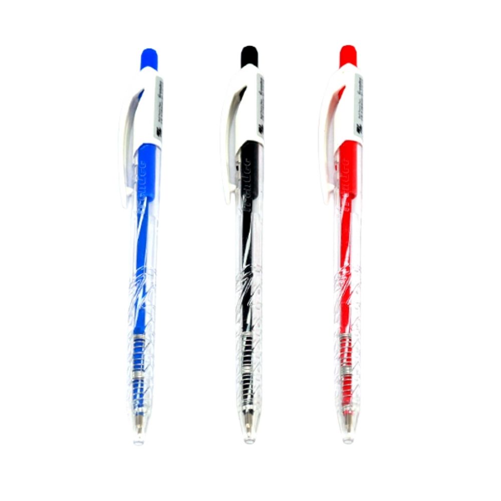 Viết bic Thiên Long TL-027 xanh/đỏ/đen